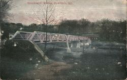 Ellsworth Bridge Danville, IL Postcard Postcard Postcard