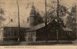 Presbyterian Church Oceanic, NJ Postcard Postcard Postcard