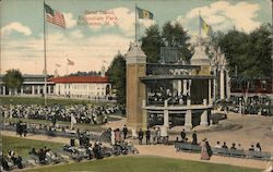 Band Stand, Exposition Park Rochester, NY Postcard Postcard Postcard