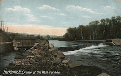 View of the West Canada Postcard