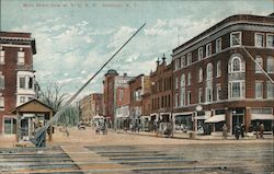 Main Street from N.Y.C. R.R. Postcard