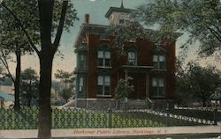 Herkimer Public Library Postcard