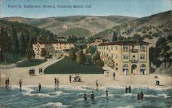 Hotel St. Catherine, Catalina Island Avalon, CA Postcard Postcard Postcard