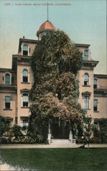 Rose Porch, Mills College Postcard