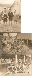 Lot of 3: Bathers at Beach, 1913-1915 Postcard