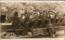 Cliff House Sightseeing Tour Bus Group #36 Postcard