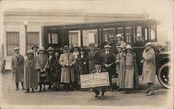 Cliff House Sightseeing Tour Bus Group #58 Postcard