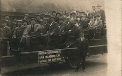 Cliff House Sightseeing Tour Bus Group #77 San Francisco, CA Postcard Postcard Postcard