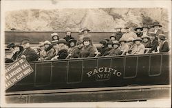 Cliff House Sightseeing Tour Bus Group #109 Postcard