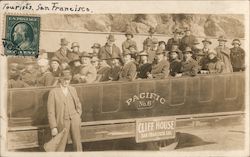 Cliff House Sightseeing Tour Bus Group #114 San Francisco, CA Postcard Postcard Postcard