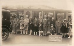 Cliff House Sightseeing Tour Bus Group #118 Postcard