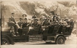 Cliff House Sightseeing Tour Bus Group #162 San Francisco, CA Postcard Postcard Postcard