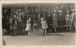 Cliff House Sightseeing Tour Bus Group #170 San Francisco, CA Postcard Postcard Postcard