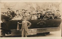 Cliff House Sightseeing Tour Bus Group #179 Postcard