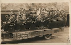 Cliff House Sightseeing Tour Bus Group #183 Postcard