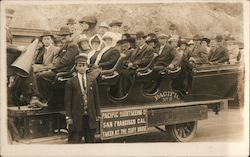 Cliff House Sightseeing Tour Bus Group #188 Postcard