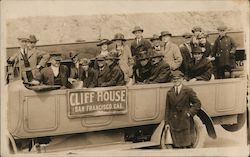 Cliff House Sightseeing Tour Bus Group #202 San Francisco, CA Postcard Postcard Postcard