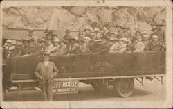 Cliff House Sightseeing Tour Bus Group #221 Postcard