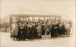 Cliff House Sightseeing Tour Bus Group #231 Postcard