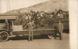 Cliff House Sightseeing Tour Bus Group #238 Postcard