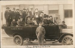 Cliff House Sightseeing Tour Bus Group #12 Postcard