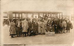 Cliff House Sightseeing Tour Bus Group #14 San Francisco, CA Postcard Postcard Postcard