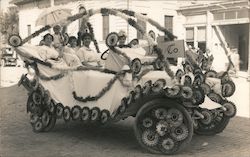 Auto Parade First Prize - York Fall Festival 1914 Cars Postcard Postcard Postcard