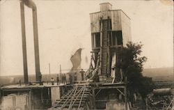 Men at Industrial or Agricultural Plant Occupational Postcard Postcard Postcard