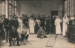 Group of Soldiers and Nurses France World War I Postcard Postcard Postcard