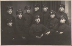 Group of Soldiers, 1929 Czech? Military Postcard Postcard Postcard