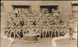 52nd Infantry Band Postcard