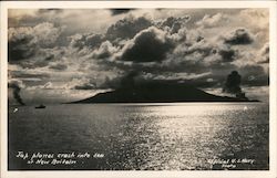 Jah Planes Crash Into Sea At New Britain World War II U.S. Navy Postcard Postcard Postcard