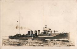 USS Cummings Postcard