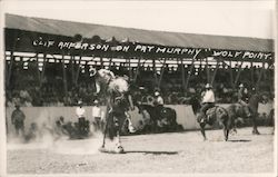 Clif Anderson on Pat Murphy Postcard