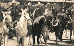 Mexican Cowboys Mexico Postcard Postcard Postcard