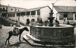 Fuente Colonial Taxco Gro Postcard