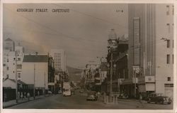 Looking Along Adderley Street Capetown, South Africa Postcard Postcard Postcard