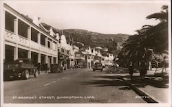 St. George's Street, Simonstown Cape Town, South Africa Postcard Postcard Postcard