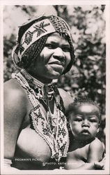 Piccannin's Picnic - Breastfeeding, African? Postcard