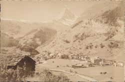 The Matterhorn Zermatt, Switzerland Postcard Postcard Postcard