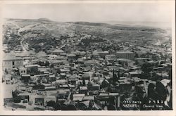 Nazareth General View Israel Middle East Postcard Postcard Postcard