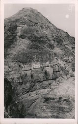 Monastery of the Temptation on Mount of Temptation Jericho, Israel Middle East Postcard Postcard Postcard