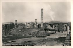 Tempio Di Giove Pompei, Italy Postcard Postcard Postcard