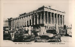 The Parthenon Athens, Greece Greece, Turkey, Balkan States Postcard Postcard Postcard