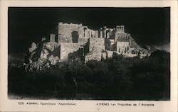 Les Propylees de l'Acropole Postcard