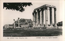 Temple de Jupiter Olympien Postcard