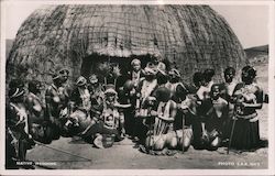 Native Wedding Postcard