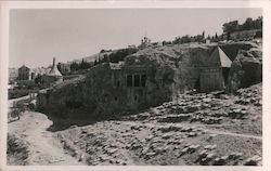 Absalom's & Prophet's Tomb's of the Valley of Jehosaphat Israel Middle East Postcard Postcard Postcard