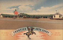 Frontier Auto Court Cheyenne, WY Postcard Postcard Postcard