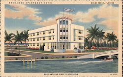 Archambo Apartment Hotel Miami Beach, FL Postcard Postcard Postcard